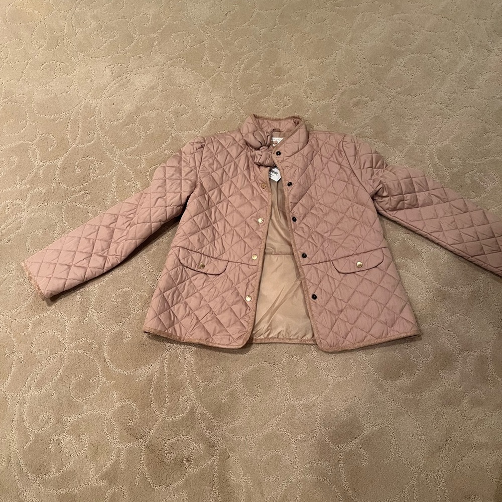 Janie and jack tan coat